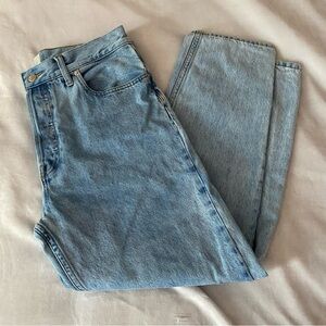 Everlane The Relaxed Straight Fit women’s jeans organic cotton